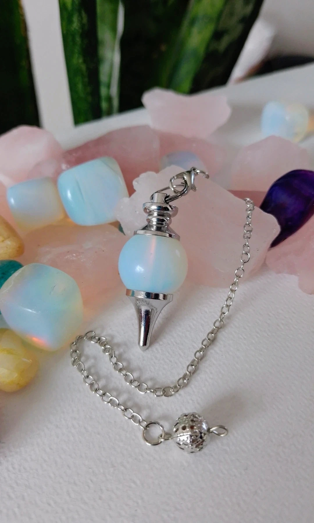 Péndulo de Piedra Luna