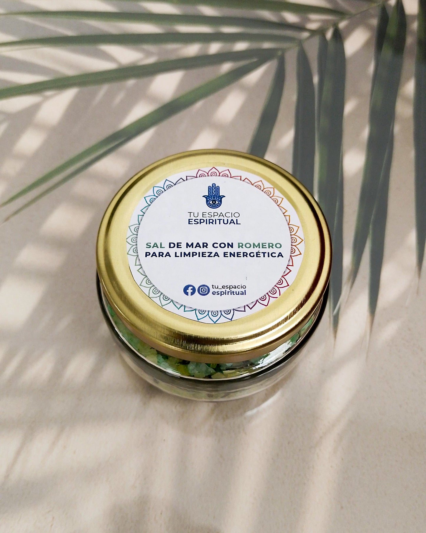 Sea Salt Prepared with Rosemary