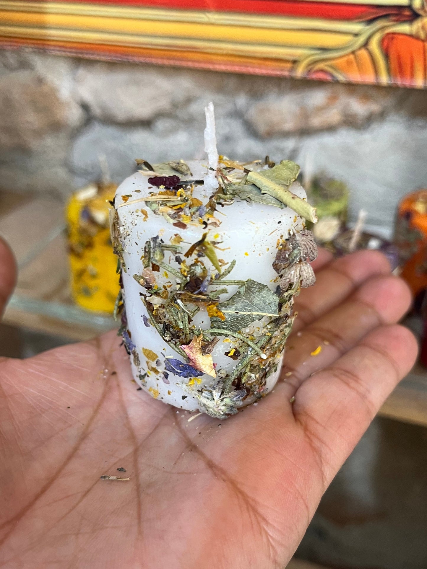 Vela Sahumerio Blanca | Pureza, Limpieza y Apertura