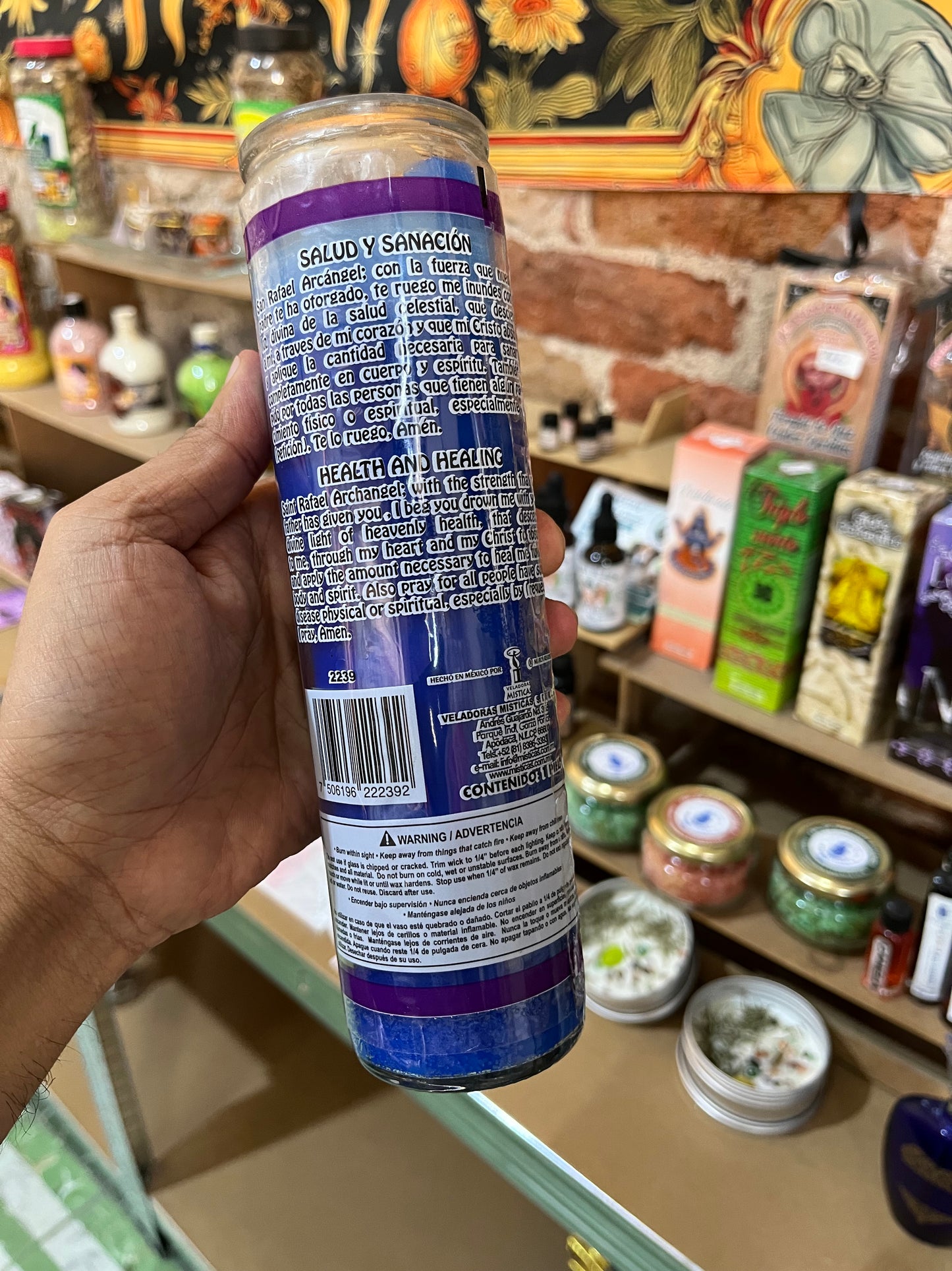 Vela Aromática Salud y Sanación | Bienestar, Recuperación y Equilibrio Físico