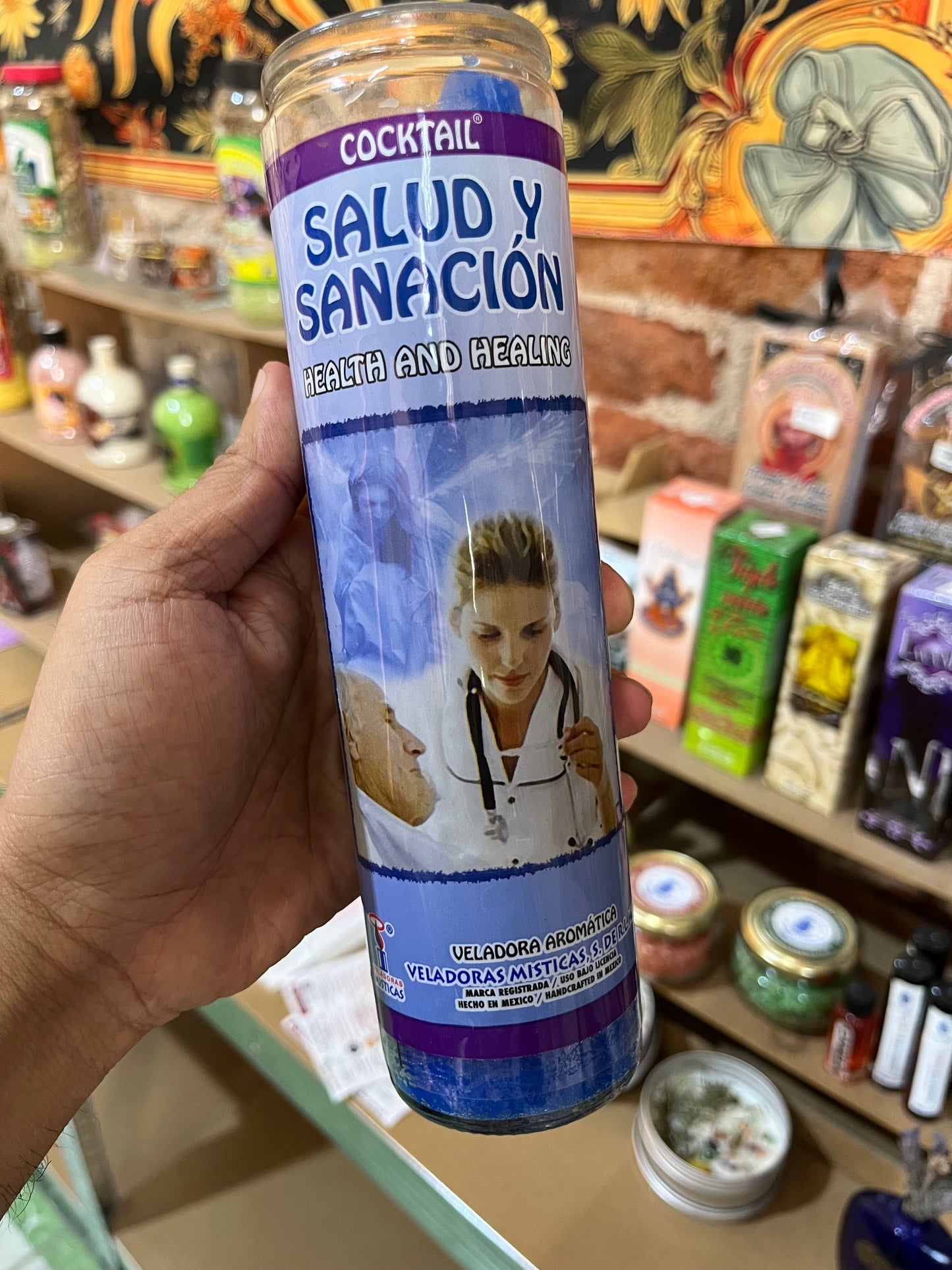 Vela Aromática Salud y Sanación | Bienestar, Recuperación y Equilibrio Físico