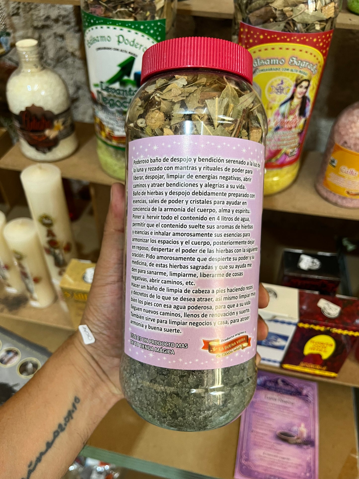 Bálsamo Poderoso "Del Retiro” Consagrado con Alta Magia