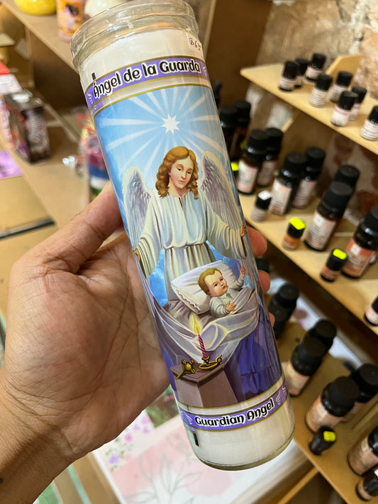 Vela del Ángel de la Guarda | Protección y Guía Celestial