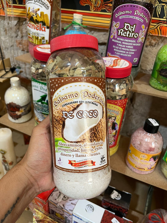 Bálsamo Poderoso "De Coco" Consagrado con Alta Magia