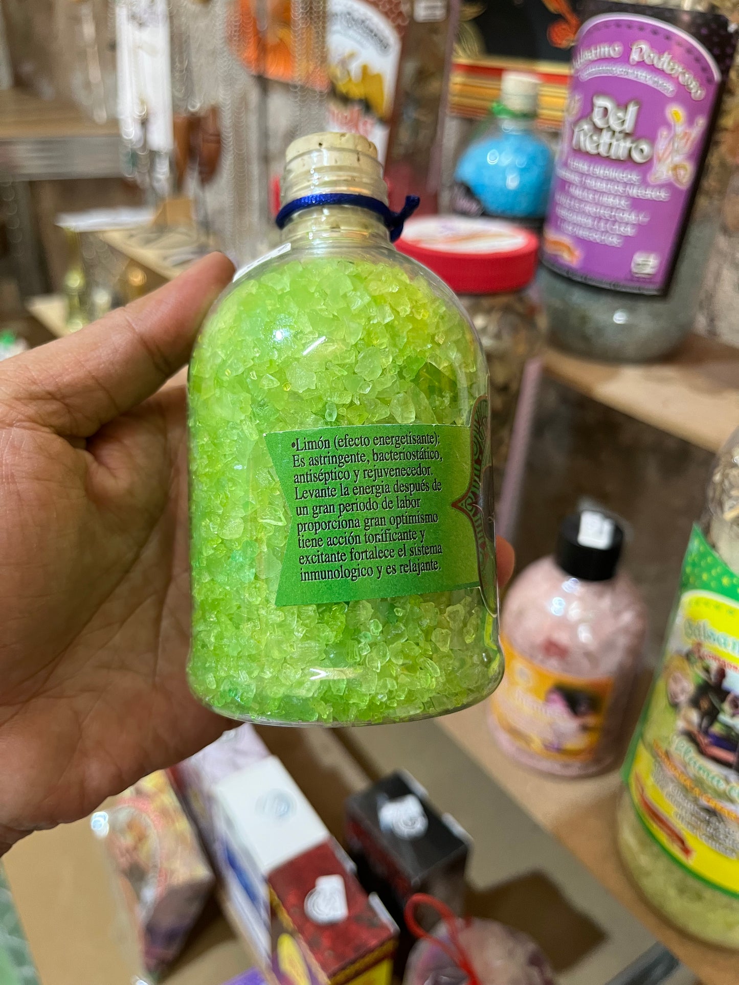 Sales Aromáticas de Limón Energizantes y Purificadoras del Aura (100 ml)