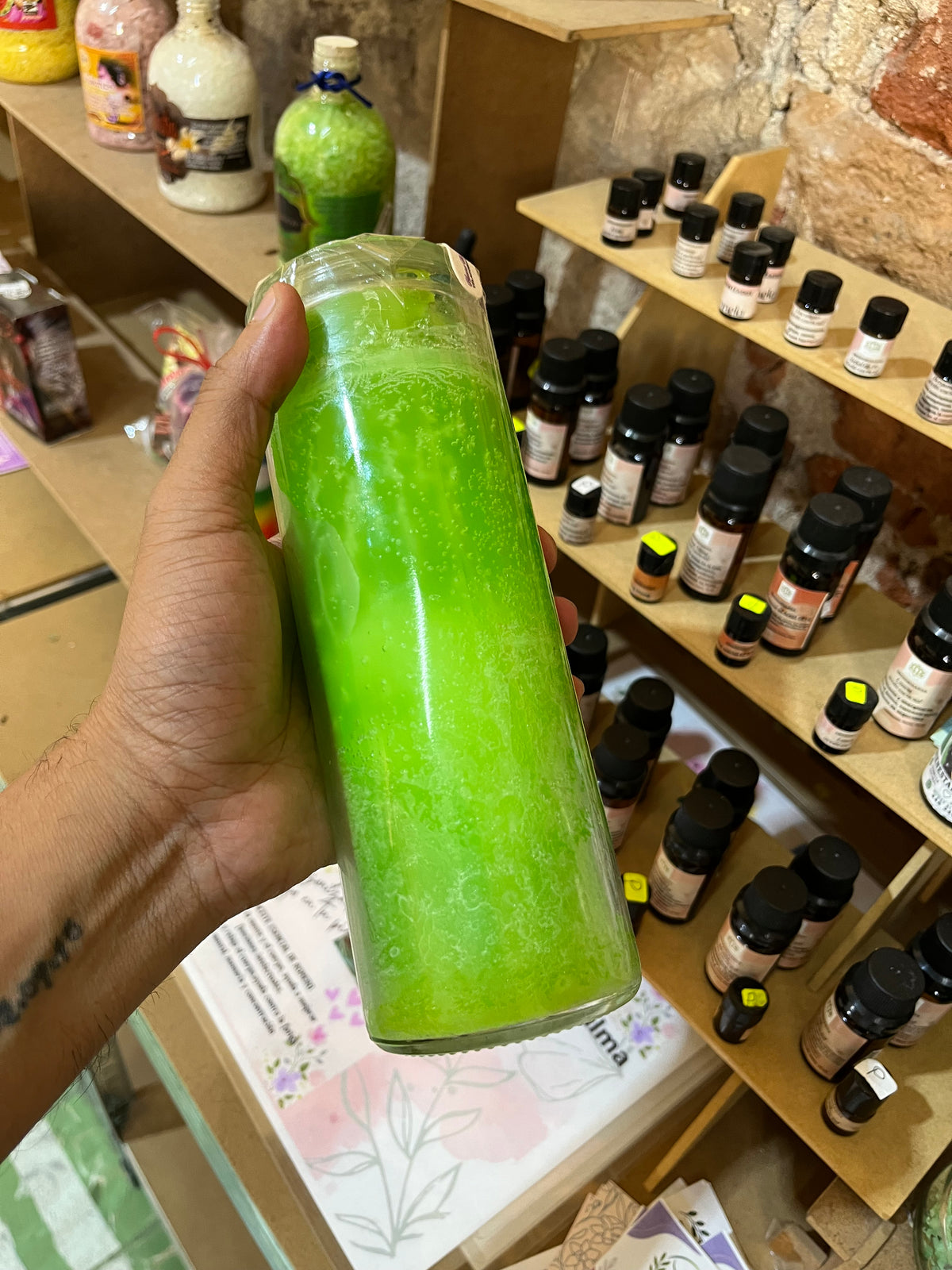 Vela Aromática de Limón | Corta Envidias y Rinde Dinero