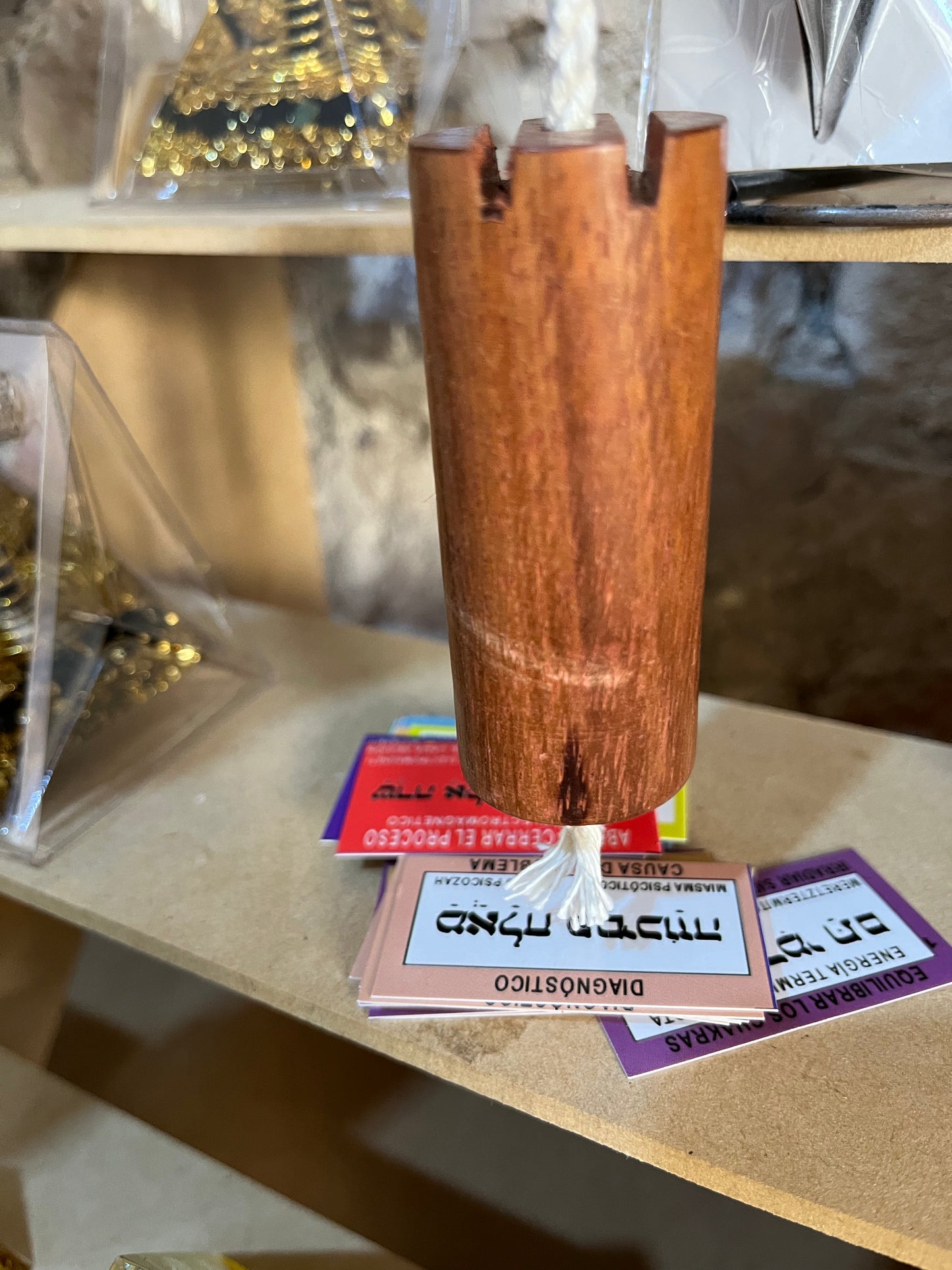 Péndulo Hebreo de madera
