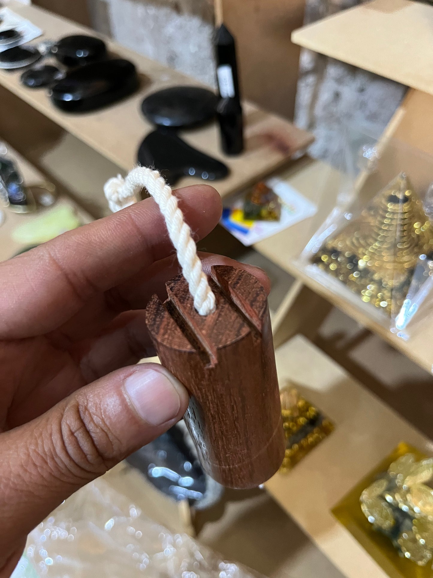 Péndulo Hebreo de madera