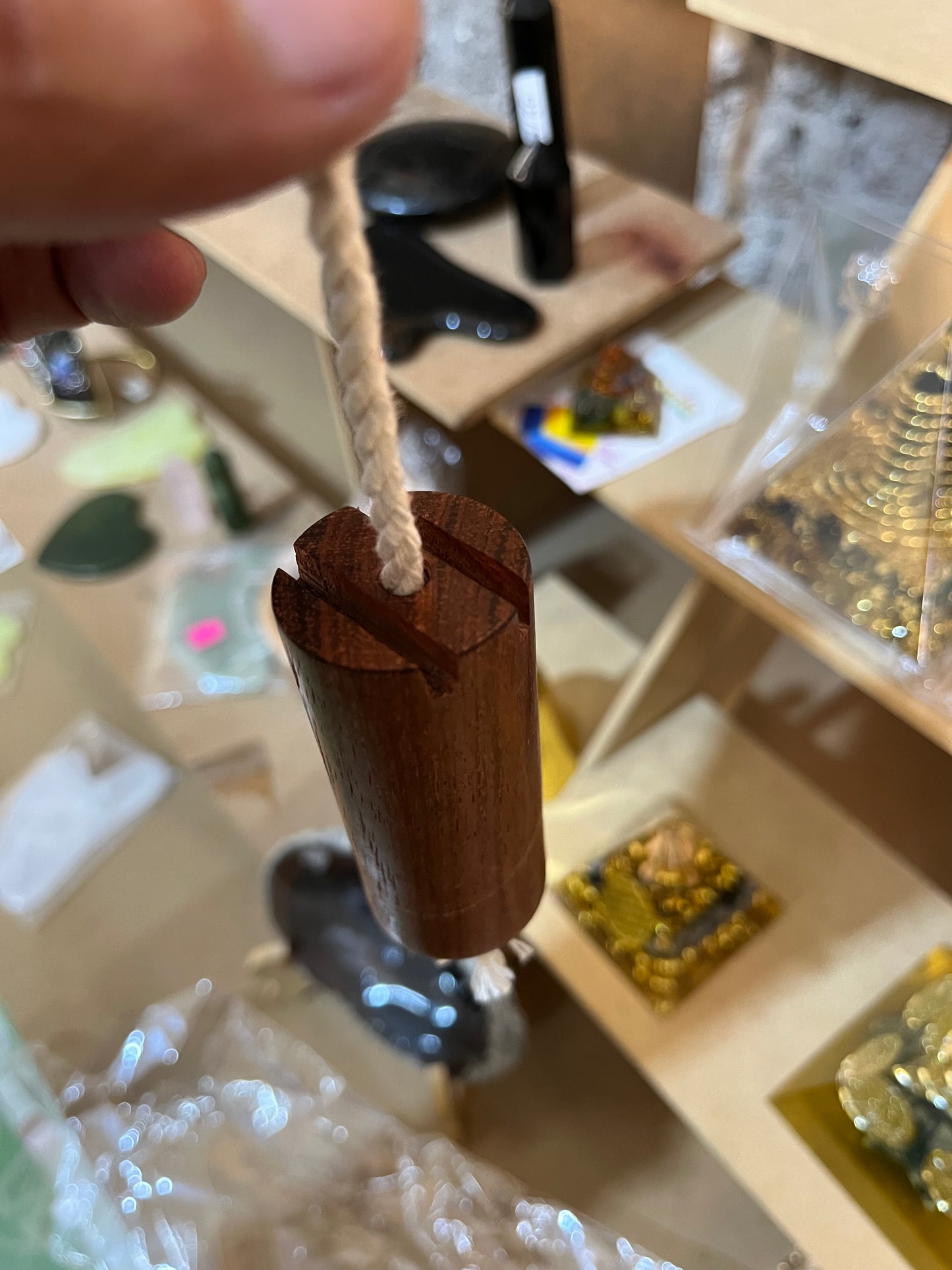 Péndulo Hebreo de madera